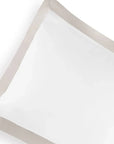 Michael Aram King Pillowcase Set - Stone and White