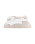 Michael Aram King Sheet Set - Stone and White