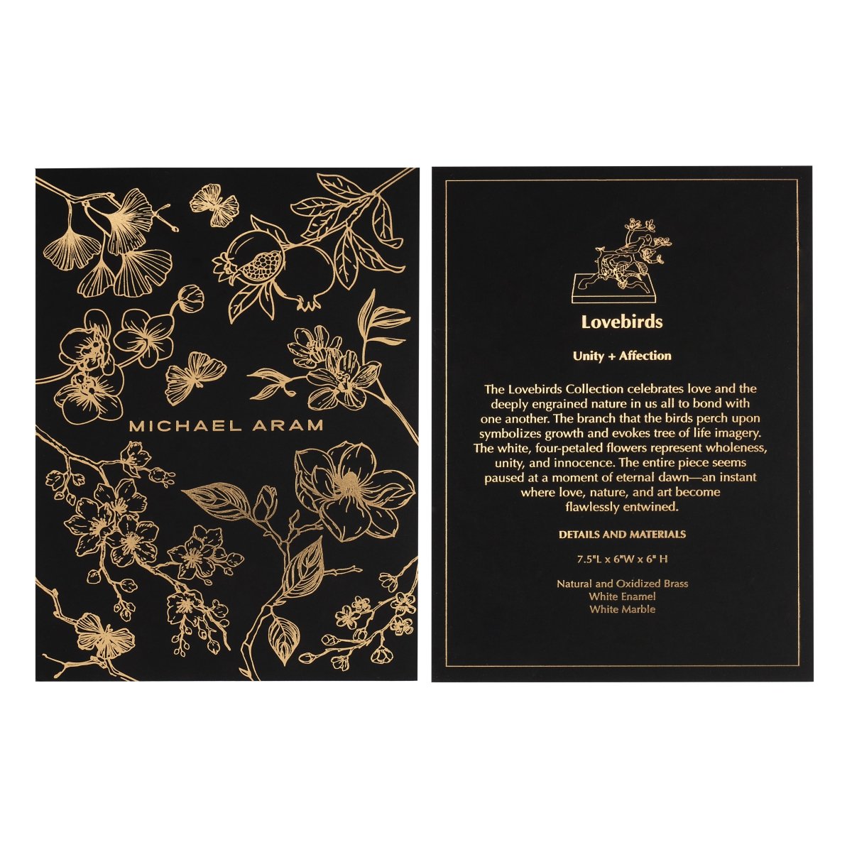 Michael Aram Lovebirds Decorative Object