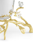 Michael Aram Lovebirds Silver & Gold Medium Vase