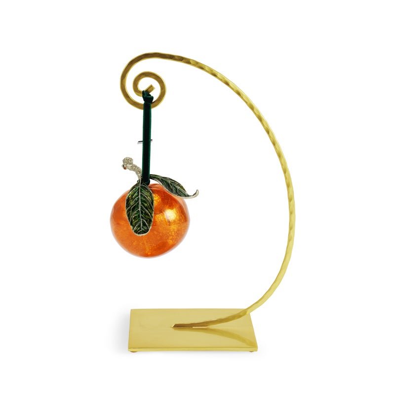 Michael Aram Orange Glass Ornament