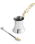 Michael Aram Orchid Coffee Pot with Spoon