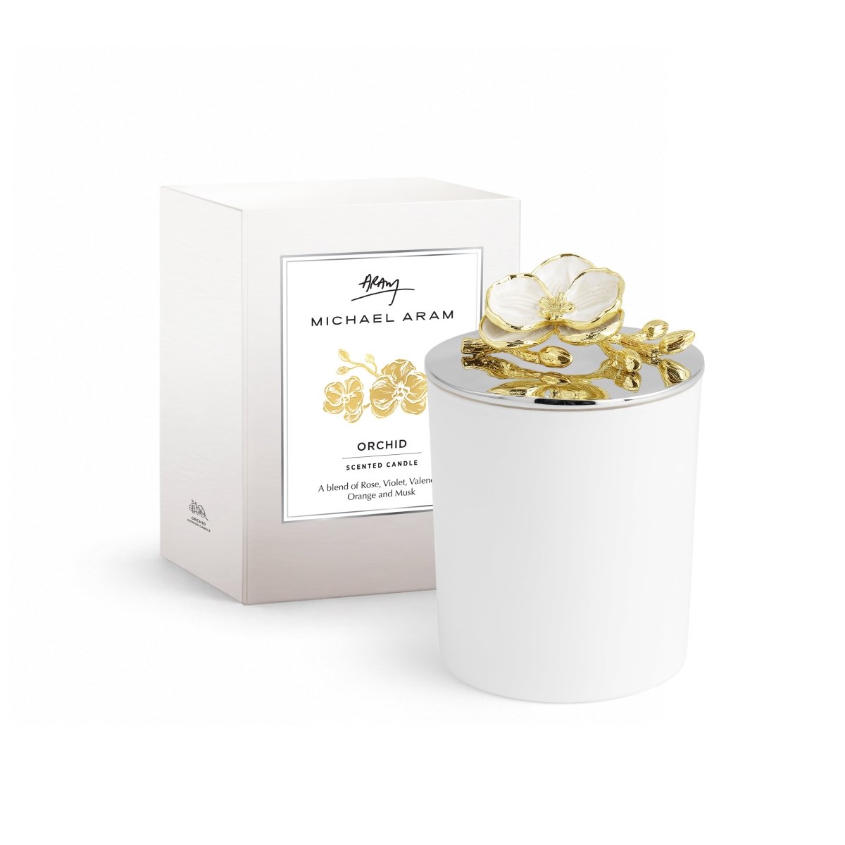 Michael Aram Orchid Single Wick Scented Candle