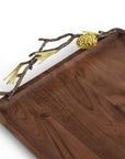Michael Aram Pine Cone Medium Wood Tray