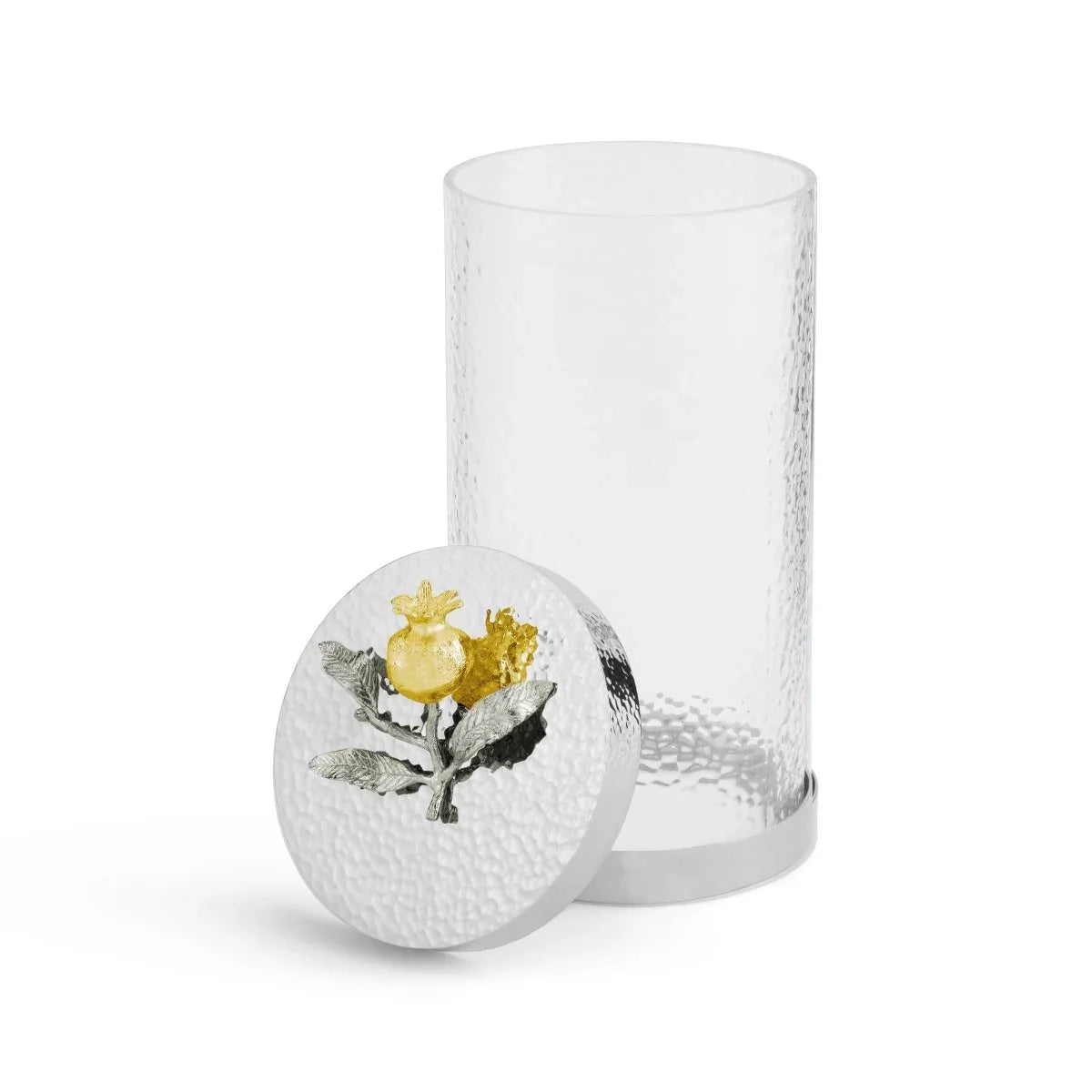 Michael Aram Pomegranate Silver &amp; Gold Canister