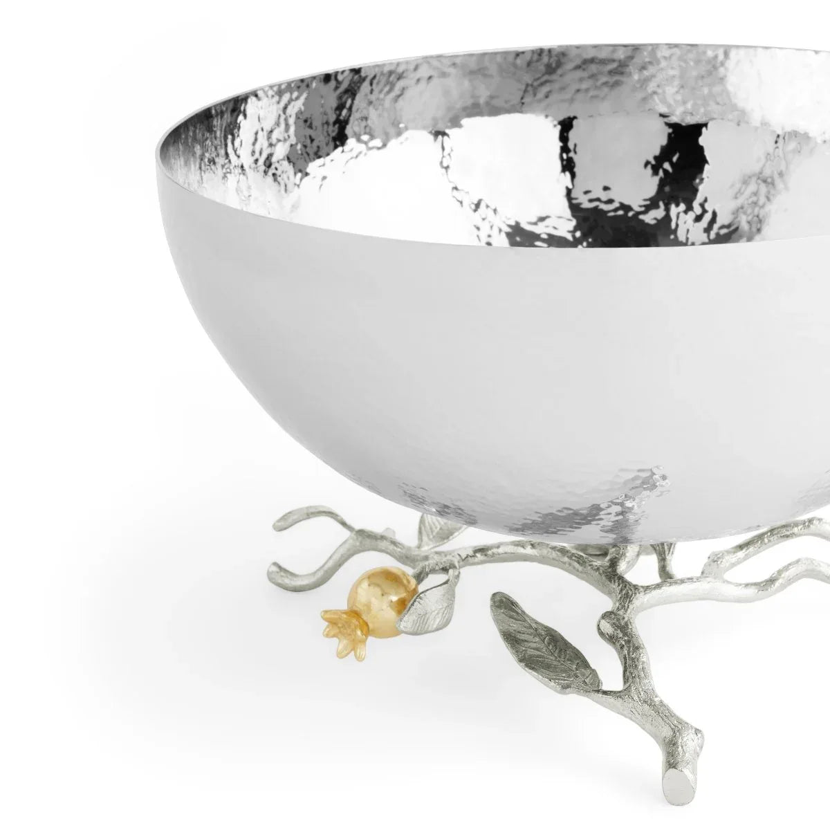 Michael Aram Pomegranate Silver & Gold Serving Bowl