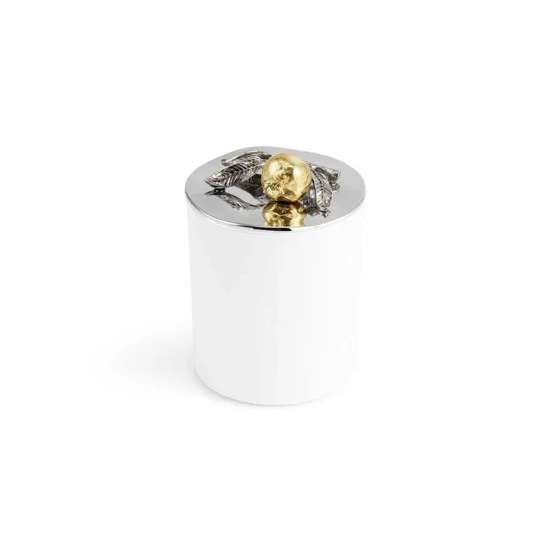 Michael Aram Pomegranate Silver &amp; Gold Single Wick Scented Candle