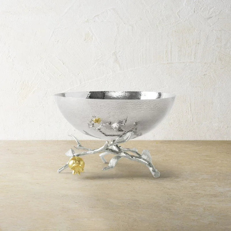 Michael Aram Pomegranate Silver & Gold Small Bowl