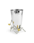 Michael Aram Pomegranate Silver & Gold Vase