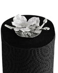 Michael Aram Silver Orchid Paper Towel Holder