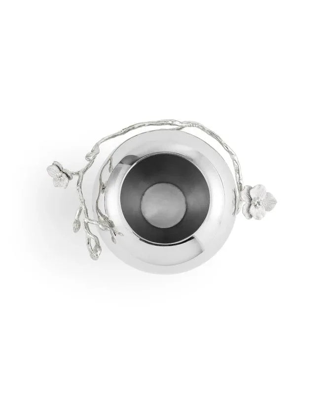 Michael Aram Silver Orchid Rose Bowl