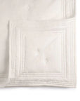 Michael Aram Tufted Quilt Queen Coverlet - Stone