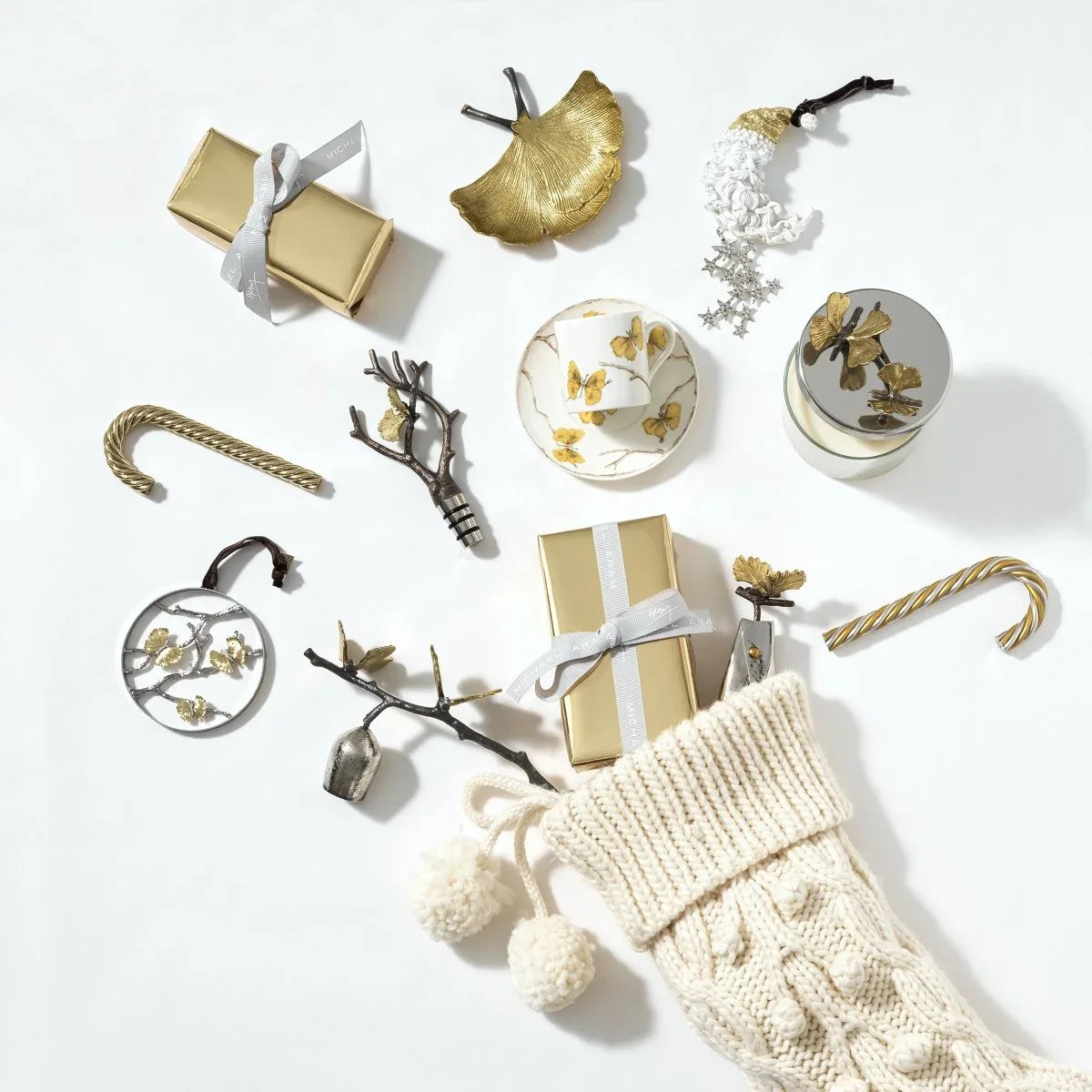 Michael Aram Twist Candy Cane Ornament - Discon