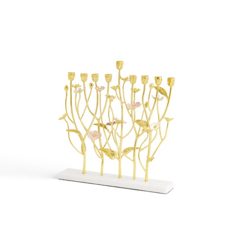 Michael Aram Wildflowers Menorah