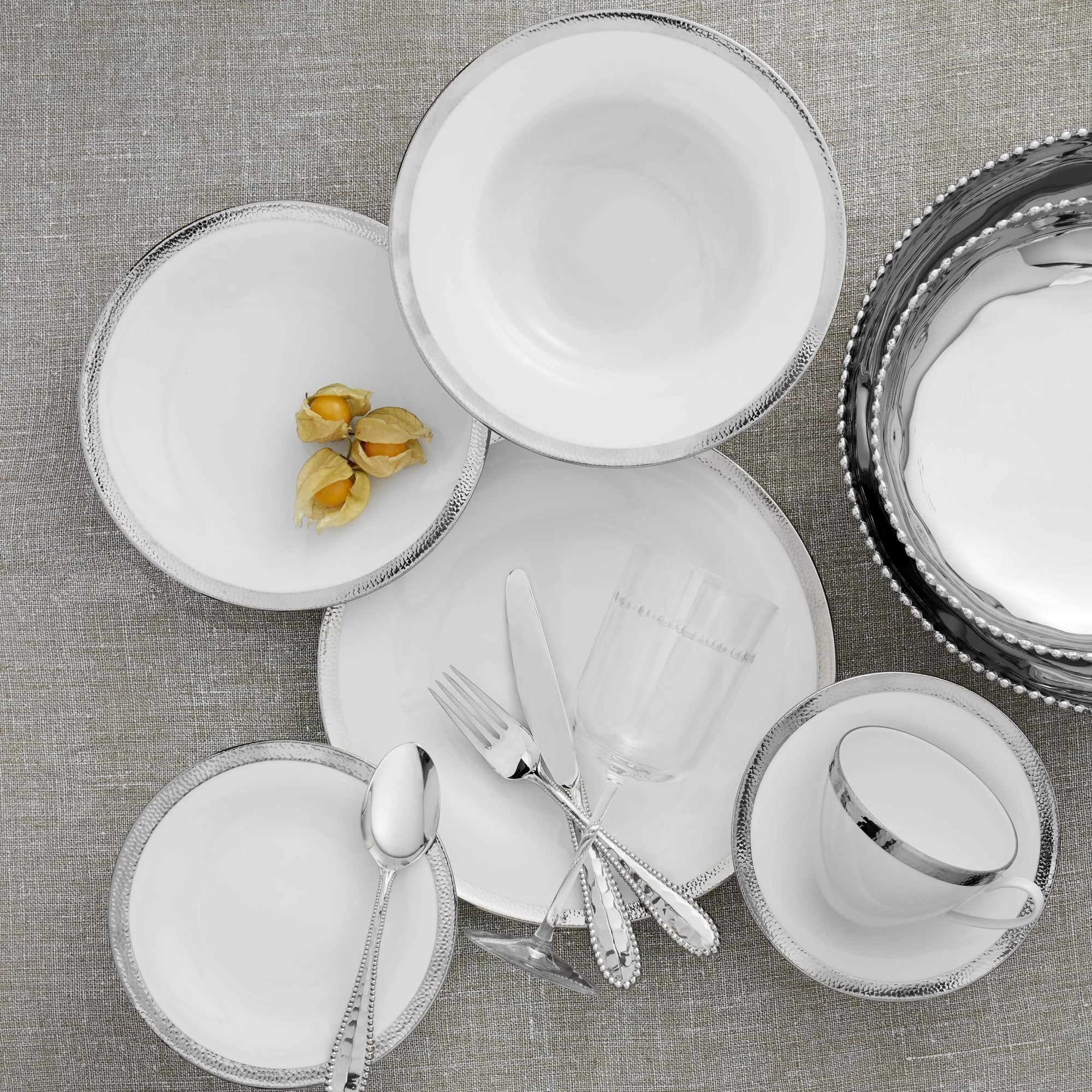 Michael Aram Silversmith Dinnerware