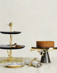 Michael Aram Anemone 2-Tier Etagere