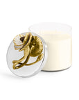 Michael Aram Anemone Decorative Scented Candle with lid off