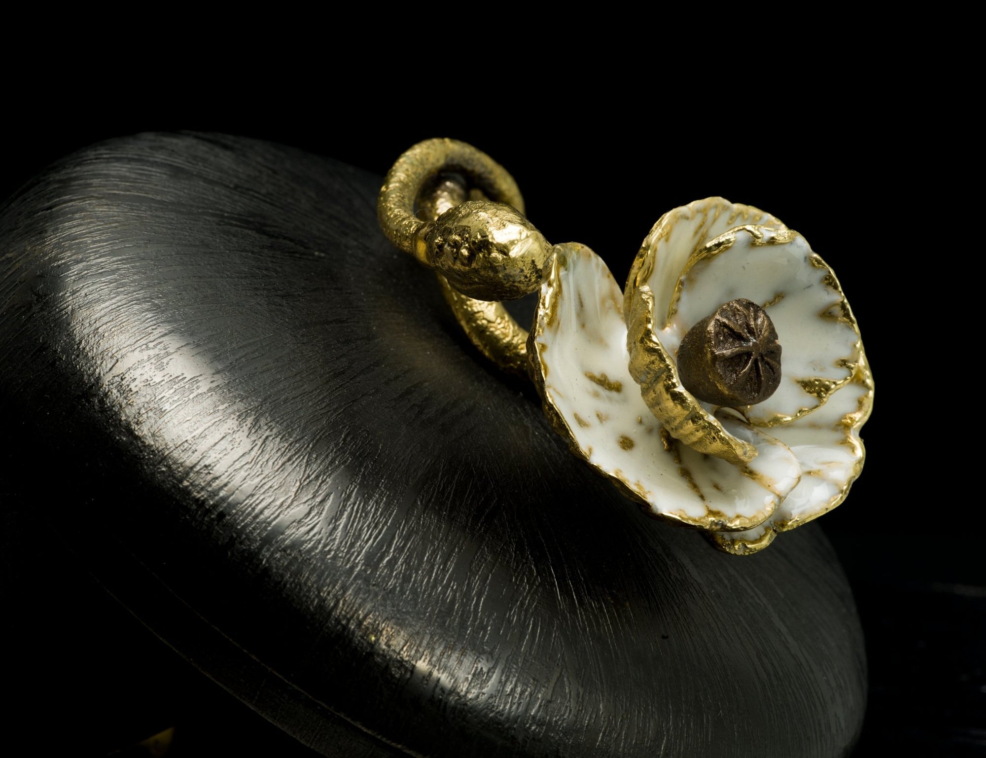 Michael Aram Anemone Covered Candy Dish