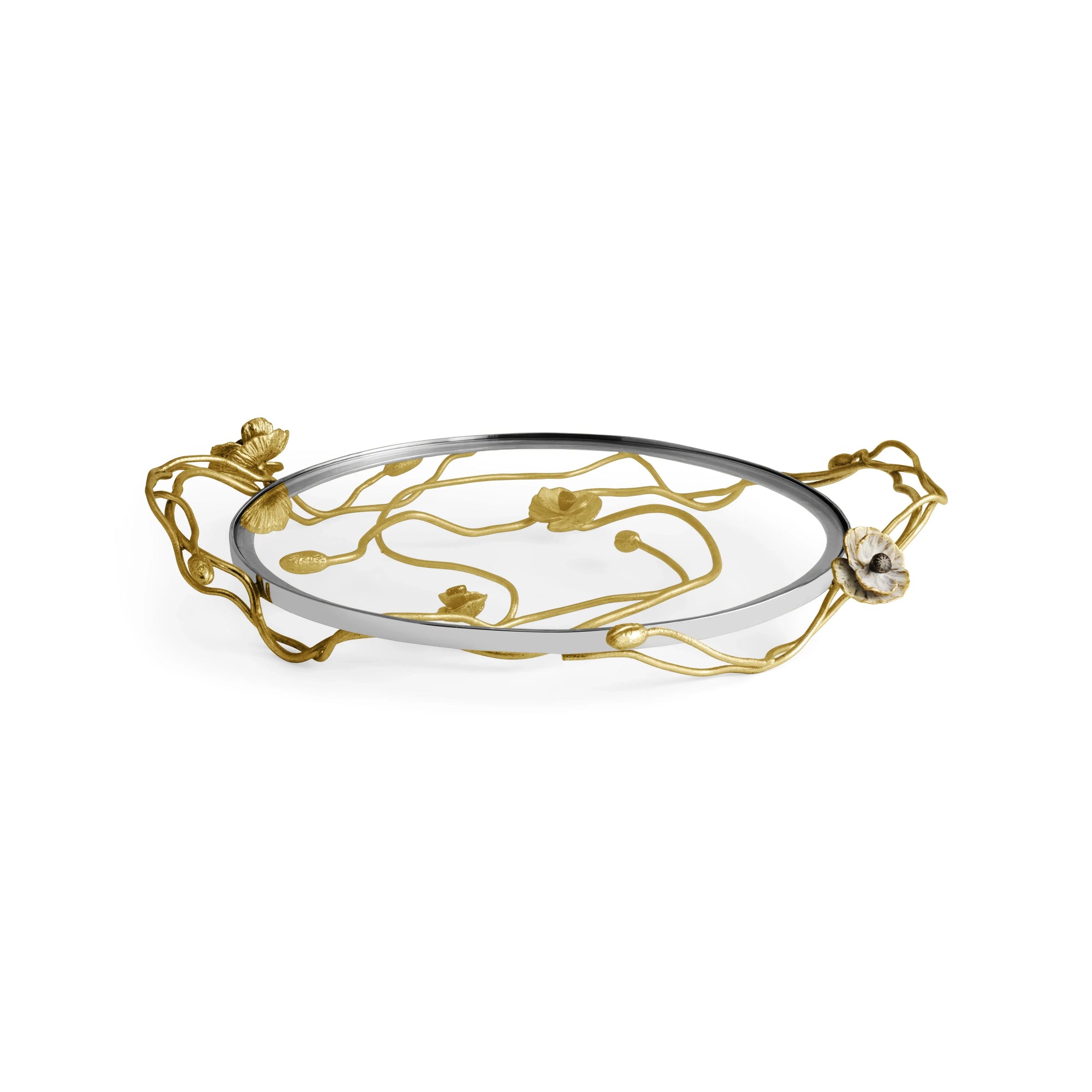 Michael Aram Anemone Glass Platter