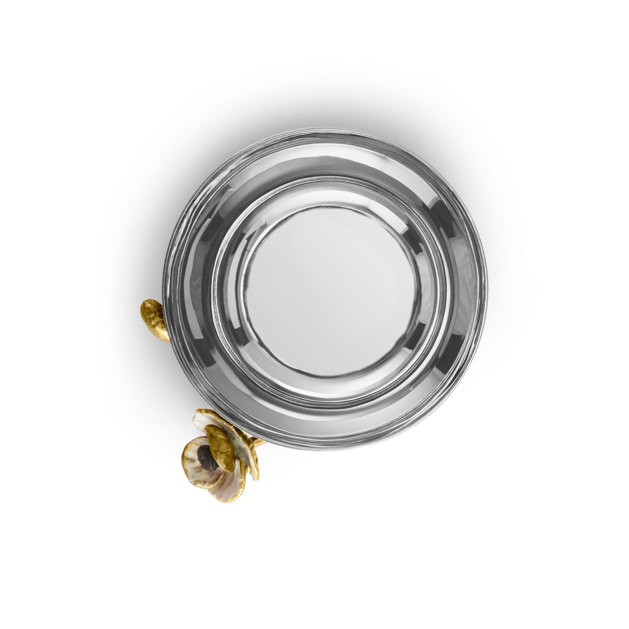 Michael Aram Anemone Nut Dish Overhead View