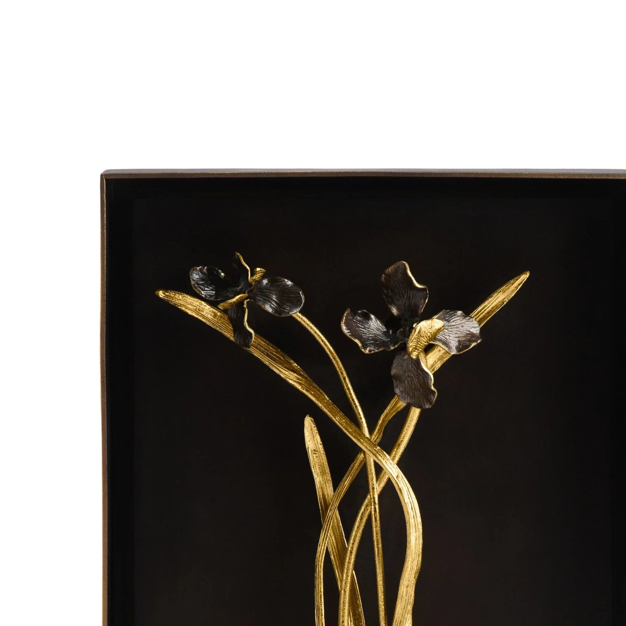 Michael Aram Black Iris Shadow Box