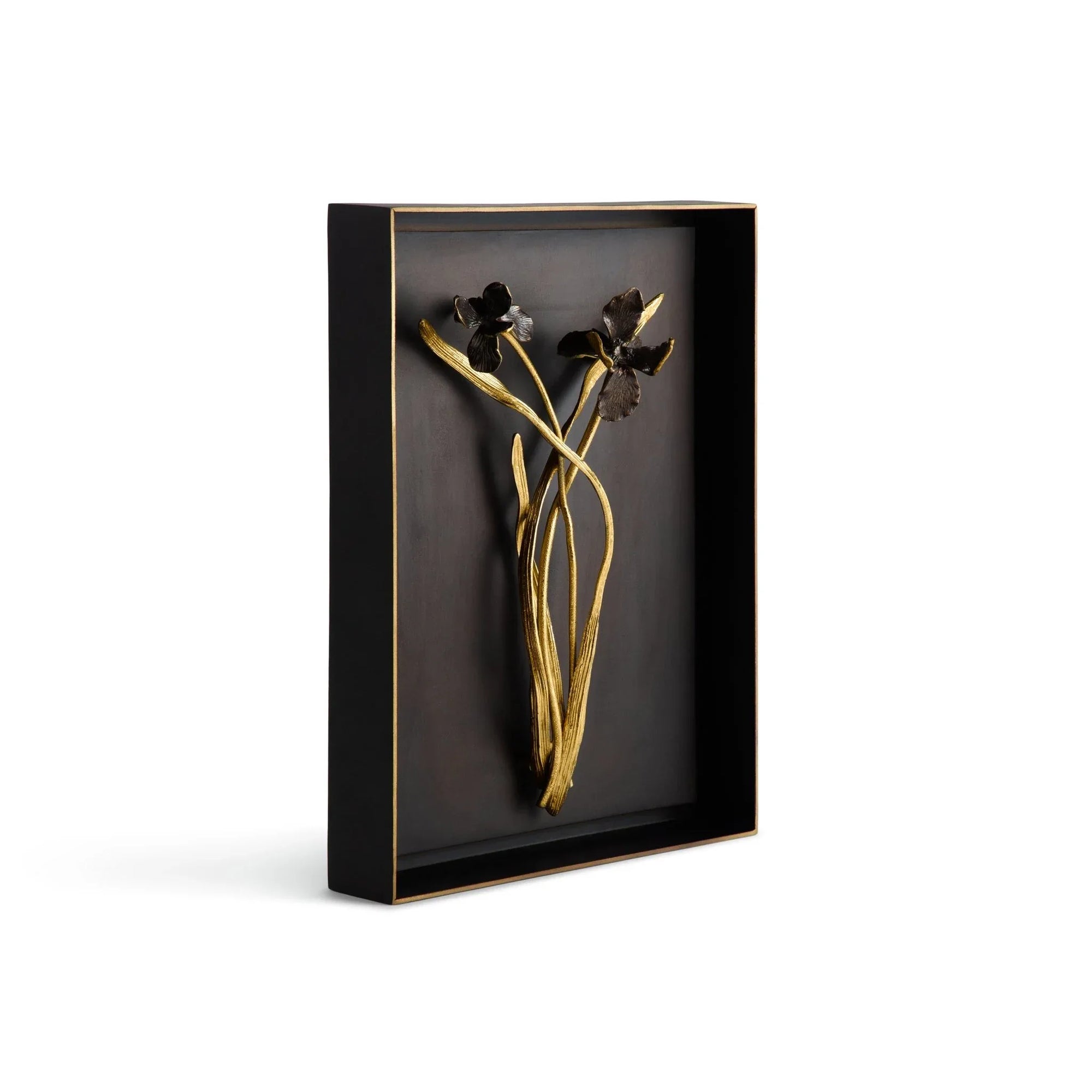 Michael Aram Black Iris Shadow Box