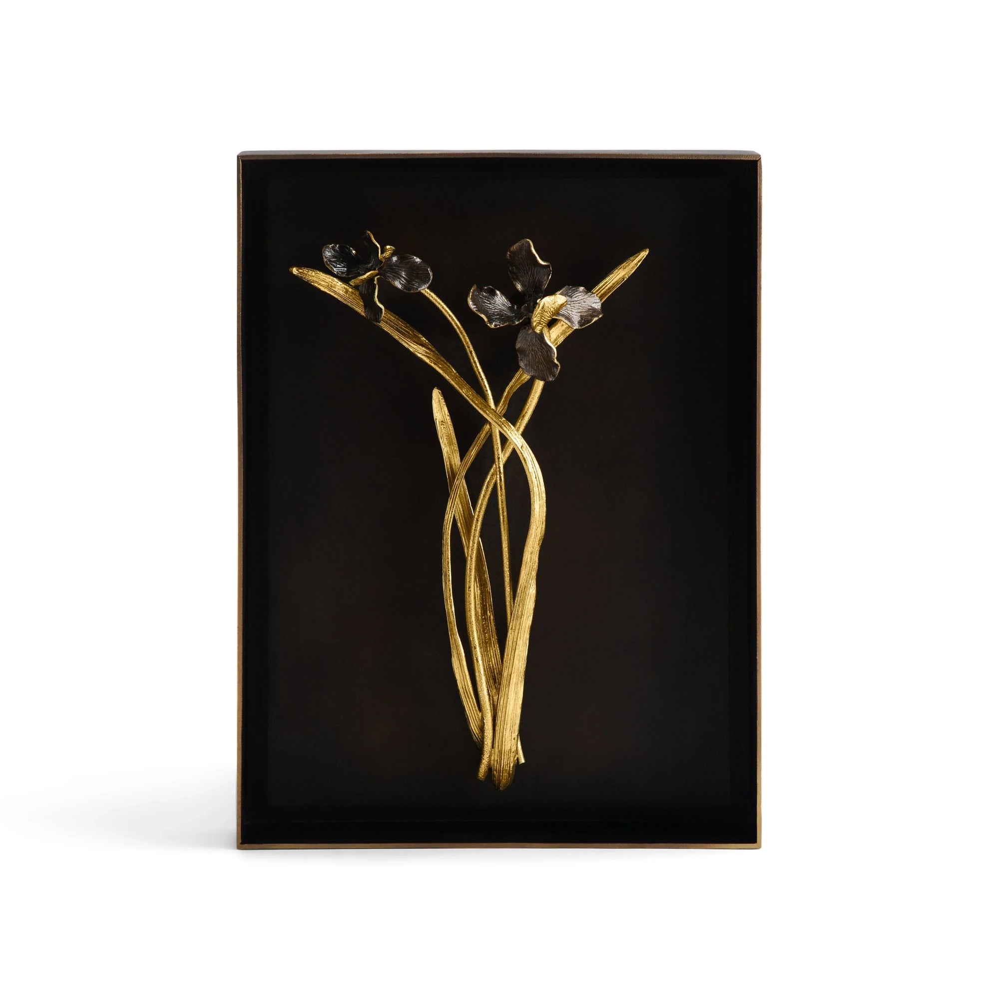 Michael Aram Black Iris Shadow Box