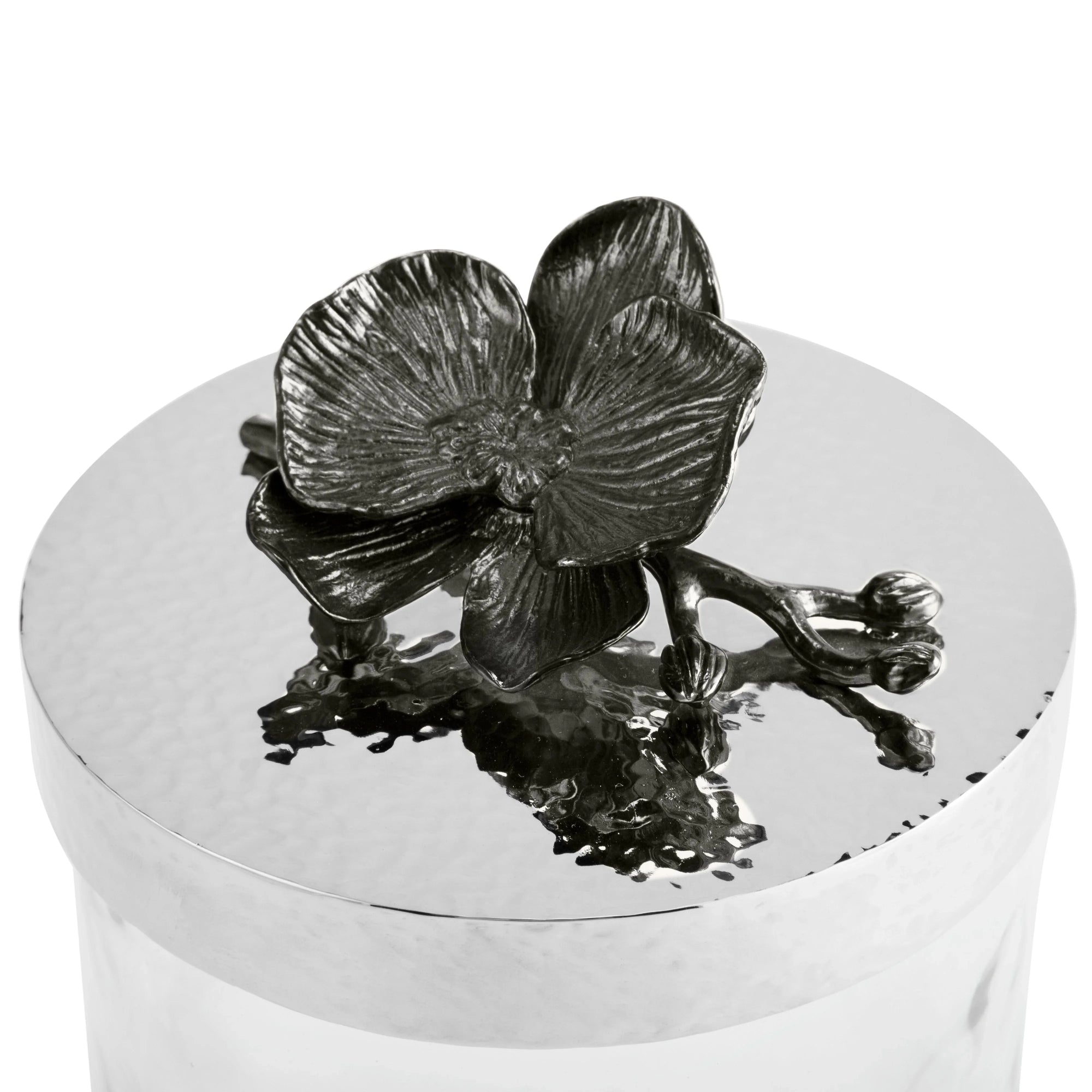 Michael Aram Black Orchid Canister Large
