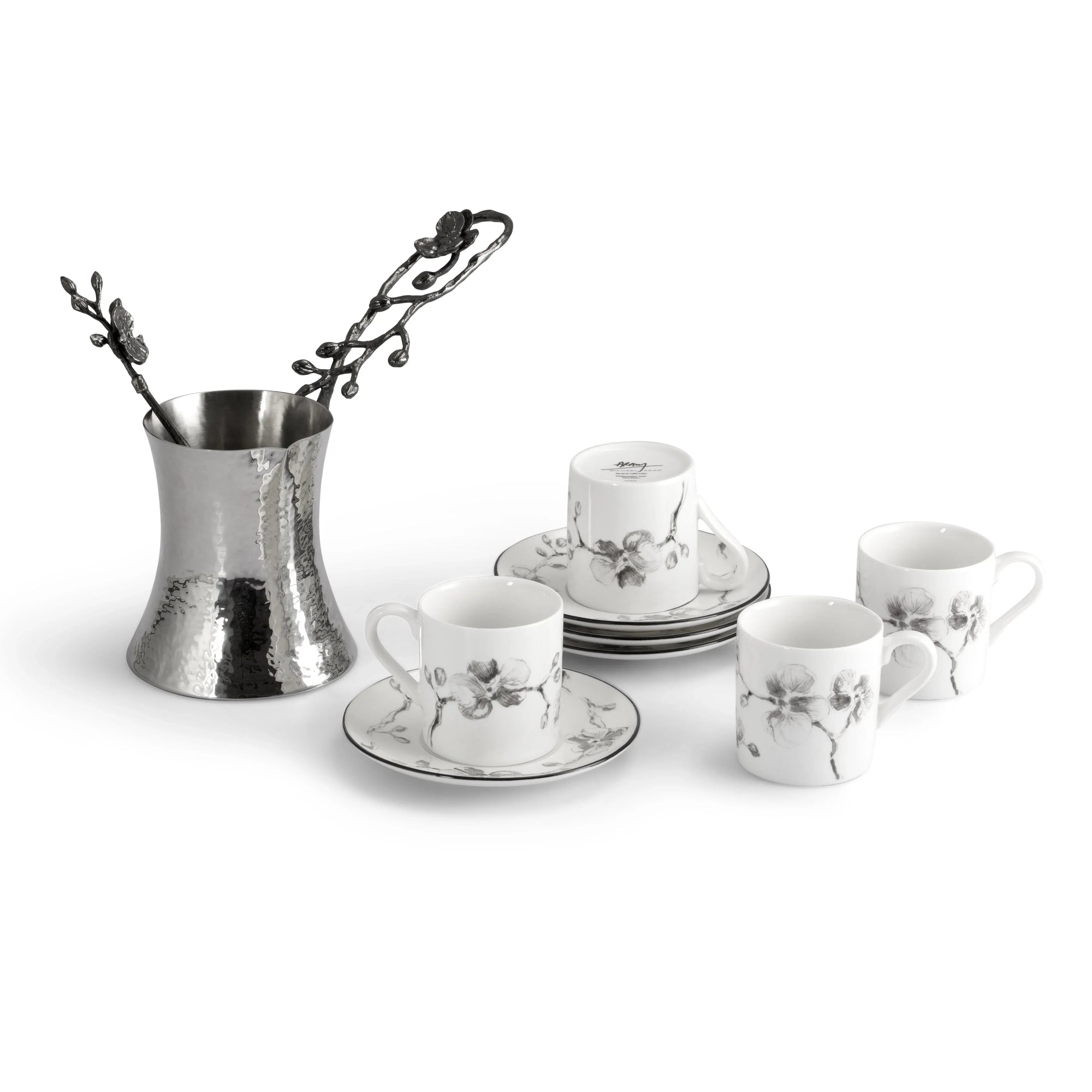 Michael Aram Black Orchid Demitasse