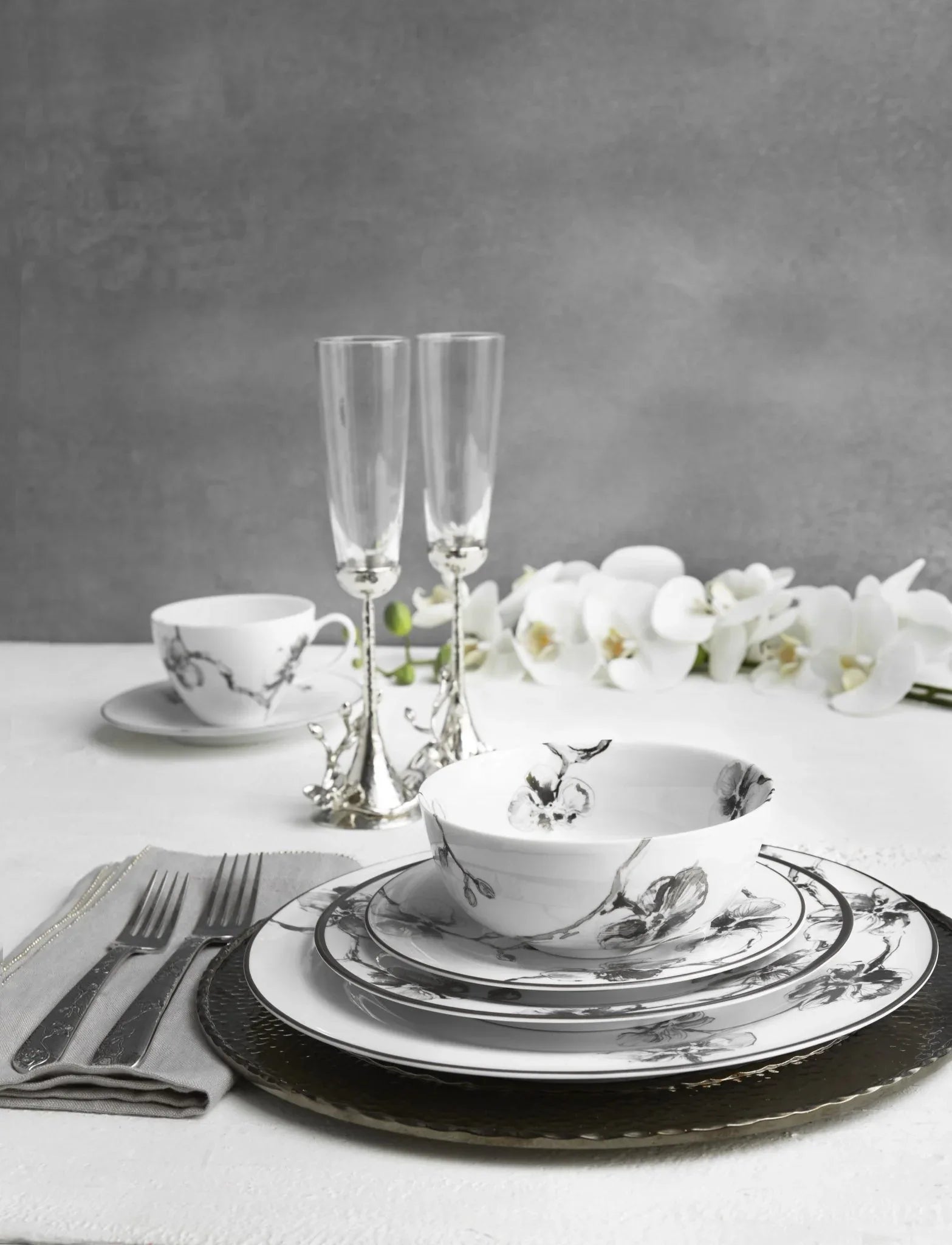 Michael Aram Black Orchid Dinnerware
