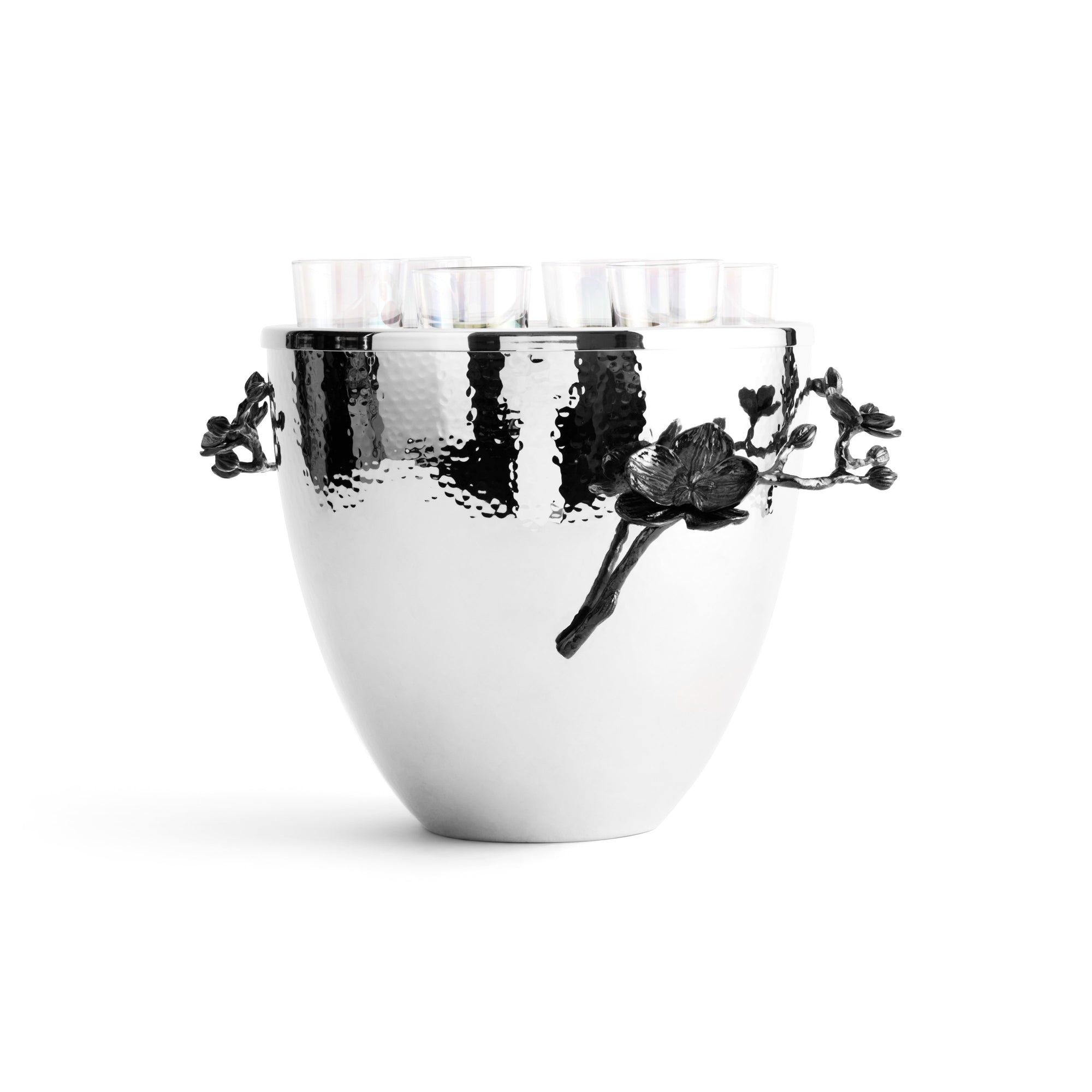 Michael Aram Black Orchid Vodka Service