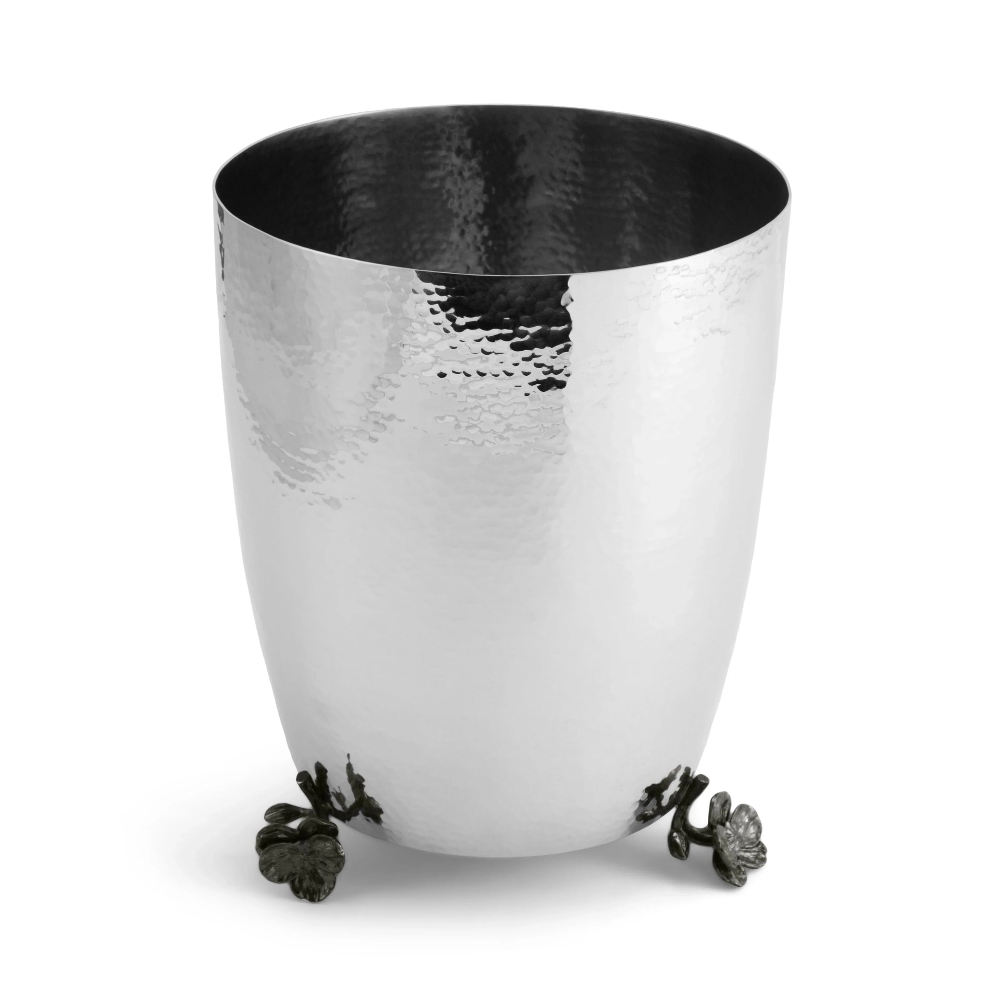 Michael Aram Black Orchid Waste Basket