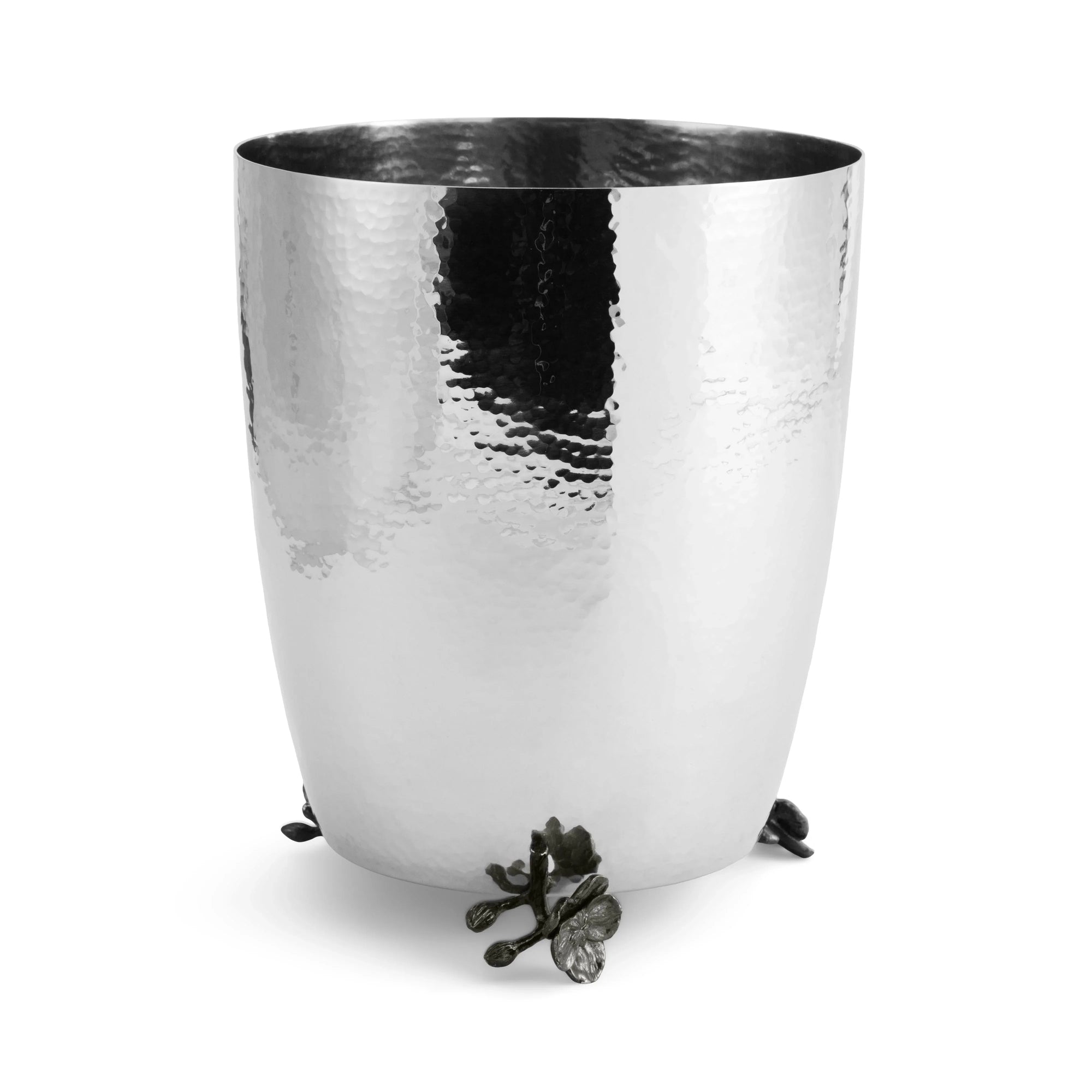 Michael Aram Black Orchid Waste Basket