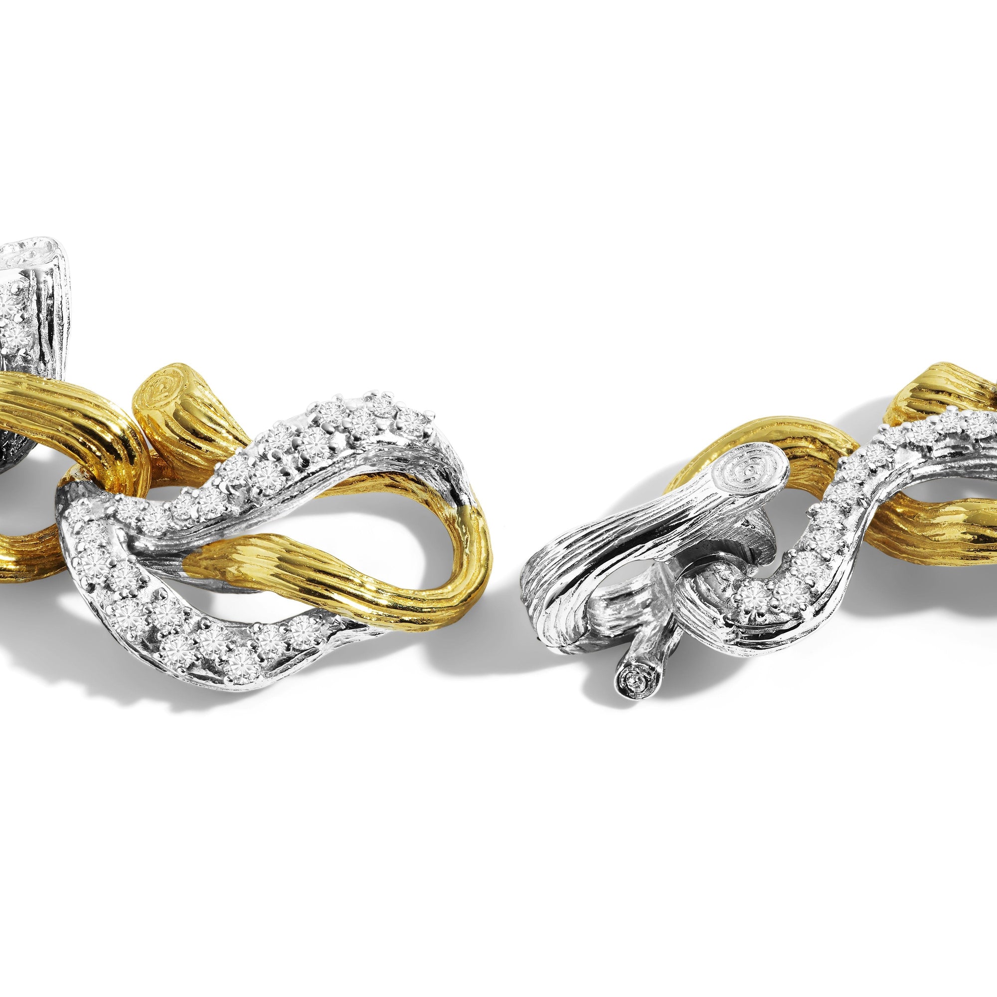 Michael Aram Branch Coral Bracelet with Diamonds