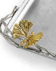 Michael Aram Butterfly Gingko Luxe Matzah Plate