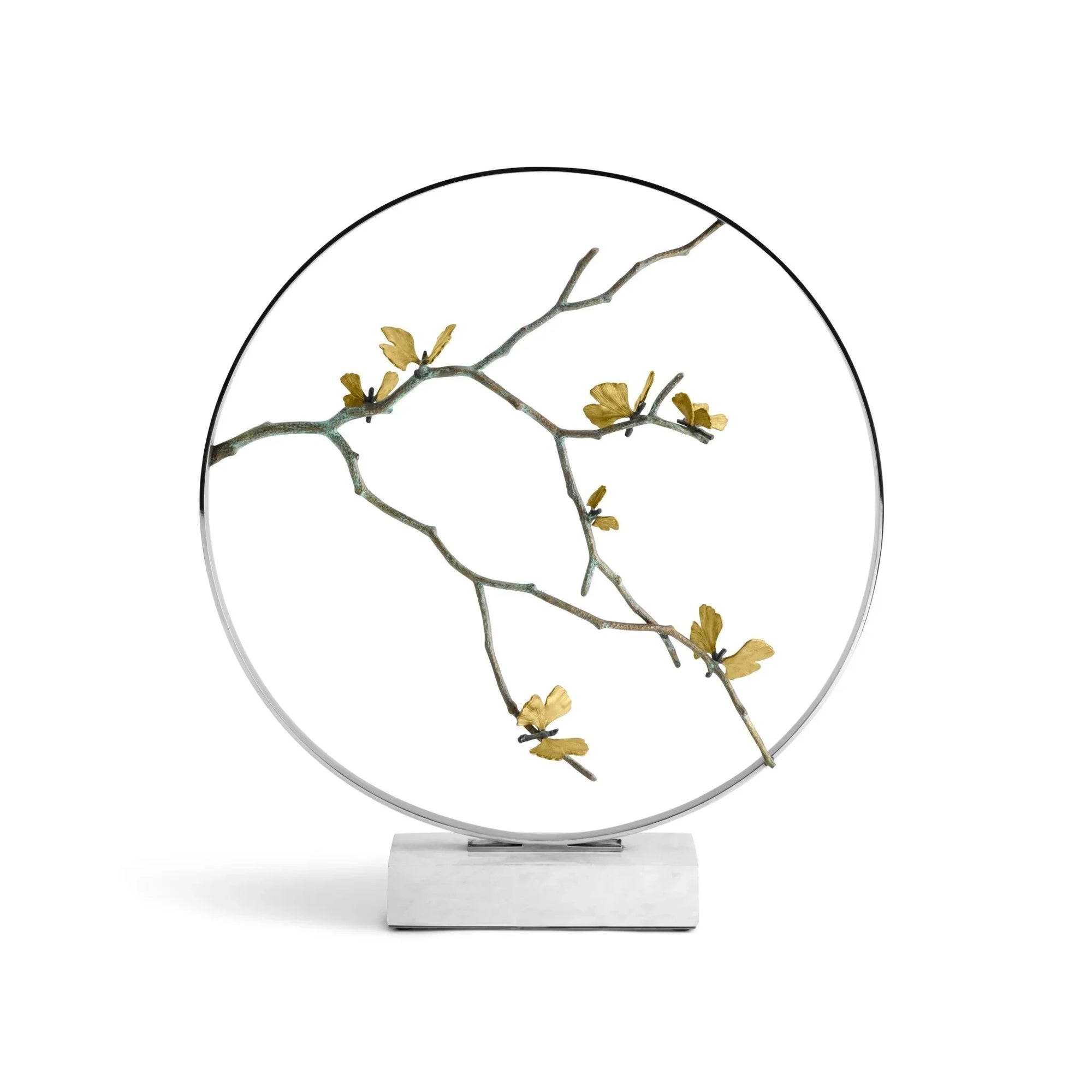 Michael Aram Butterfly Ginkgo 22" Moon Gate Sculpture