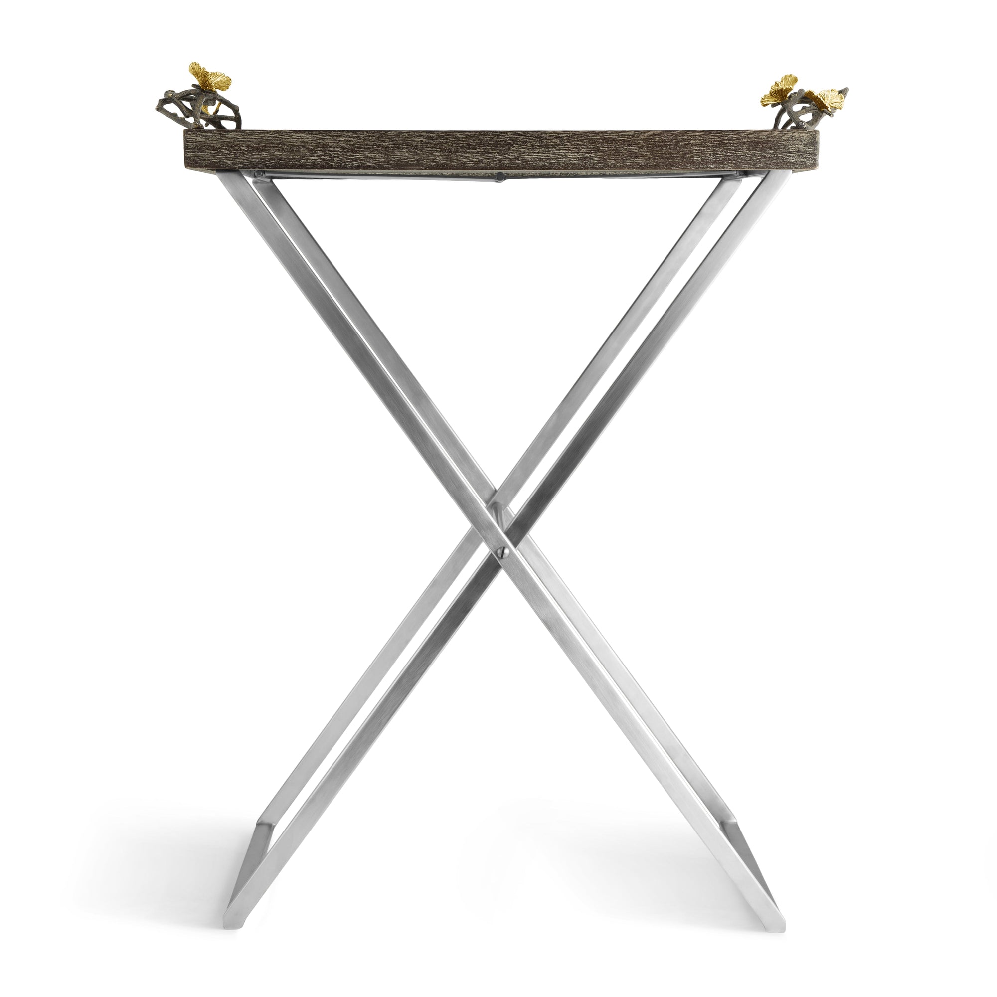 Michael Aram Butterfly Ginkgo Butler Tray Stand