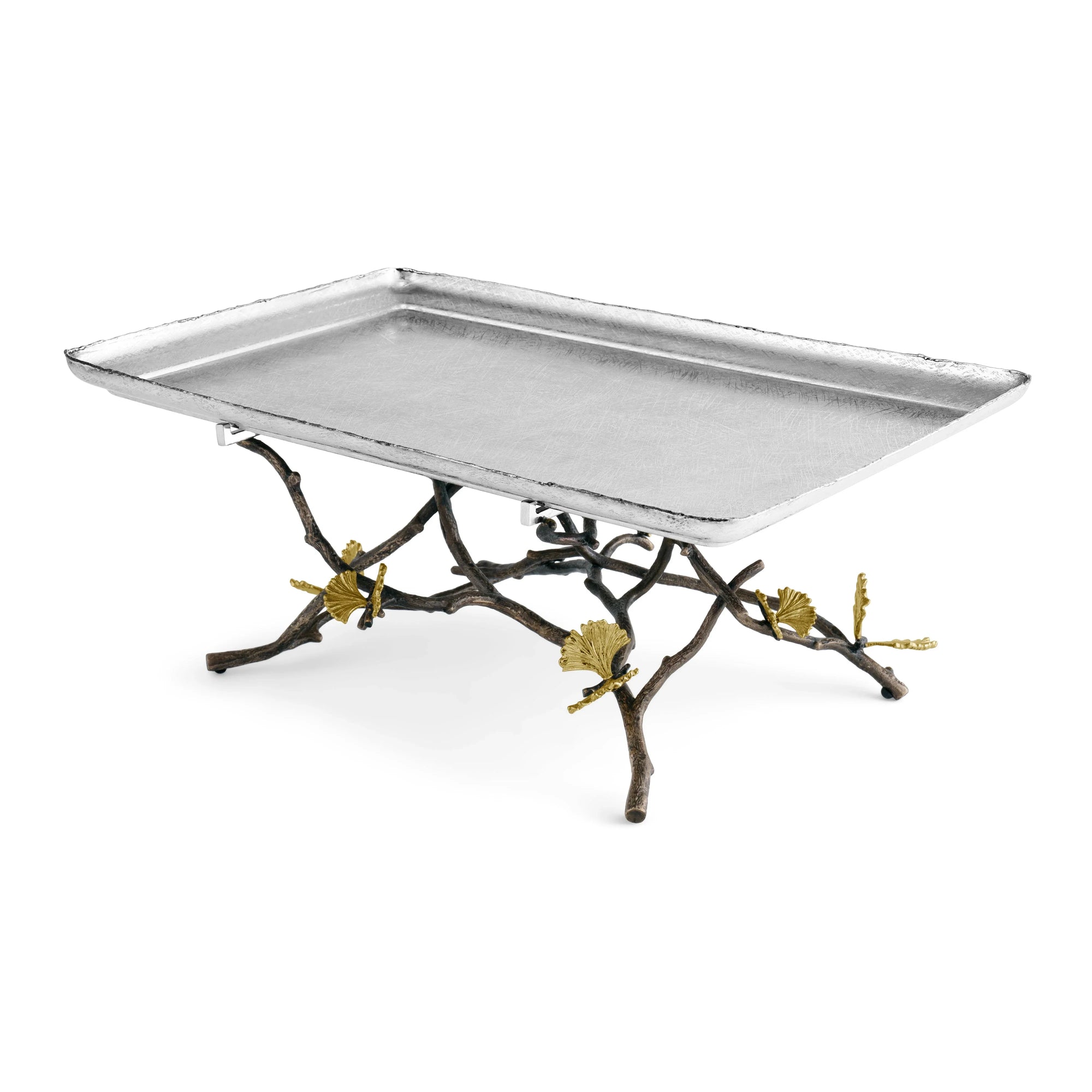 Michael Aram Butterfly Ginkgo Footed Tray