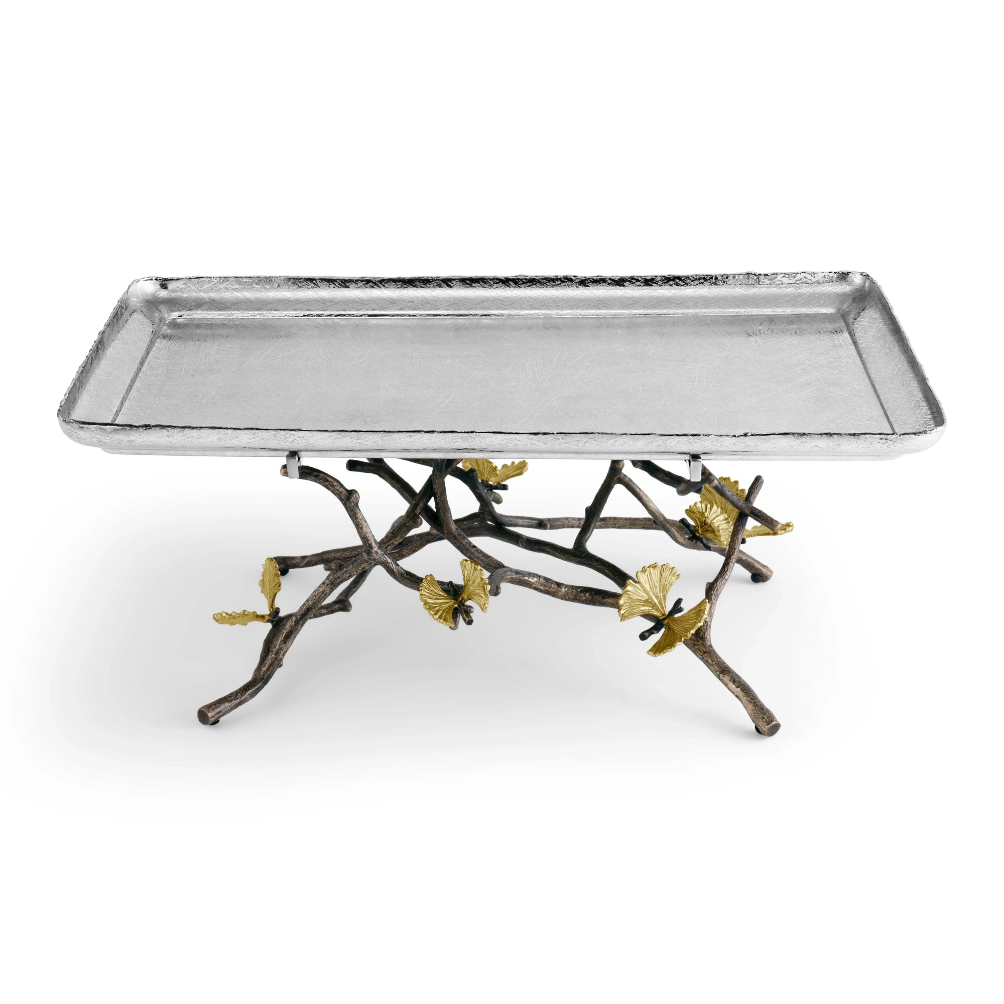 Michael Aram Butterfly Ginkgo Footed Tray