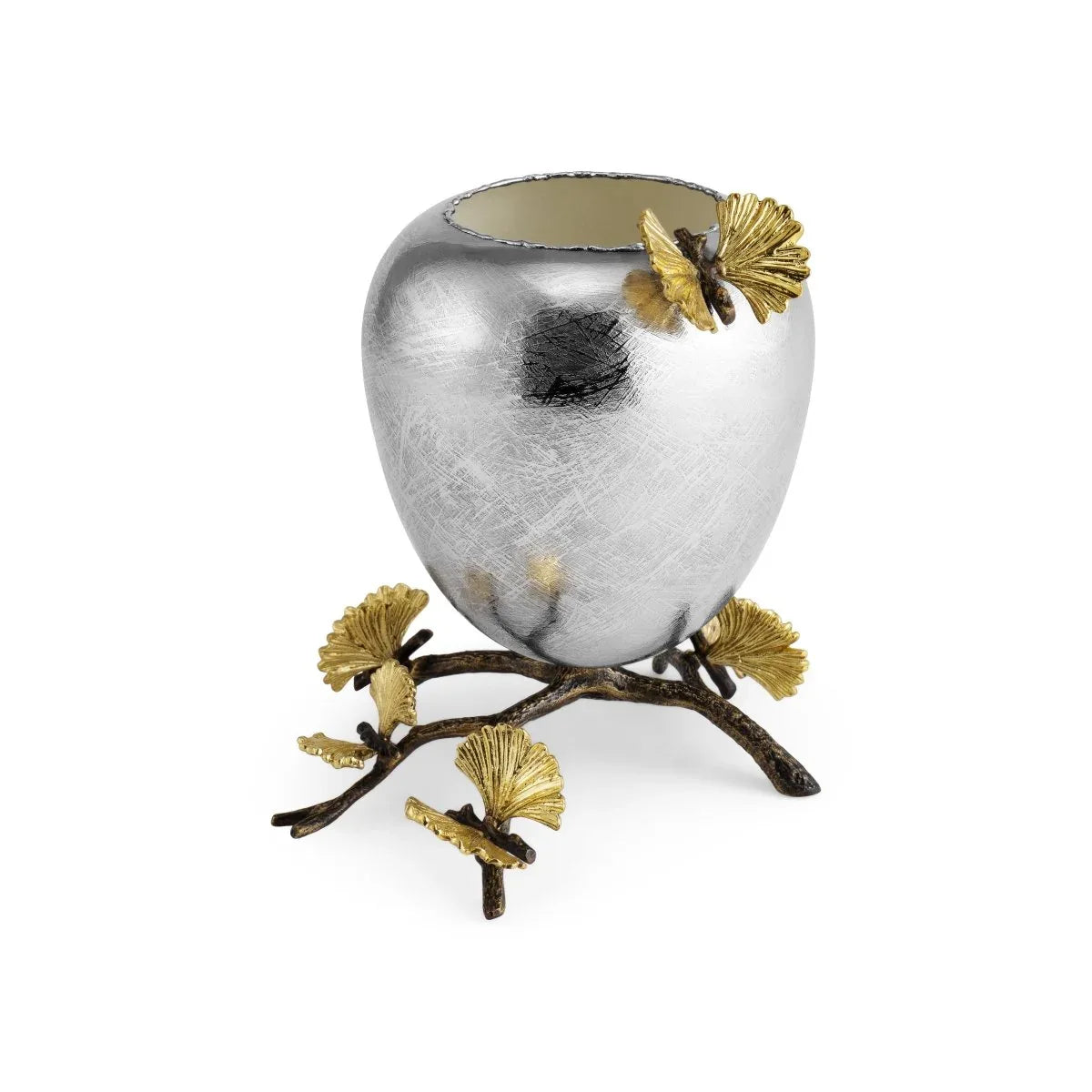Michael Aram Butterfly Ginkgo Footed Vase