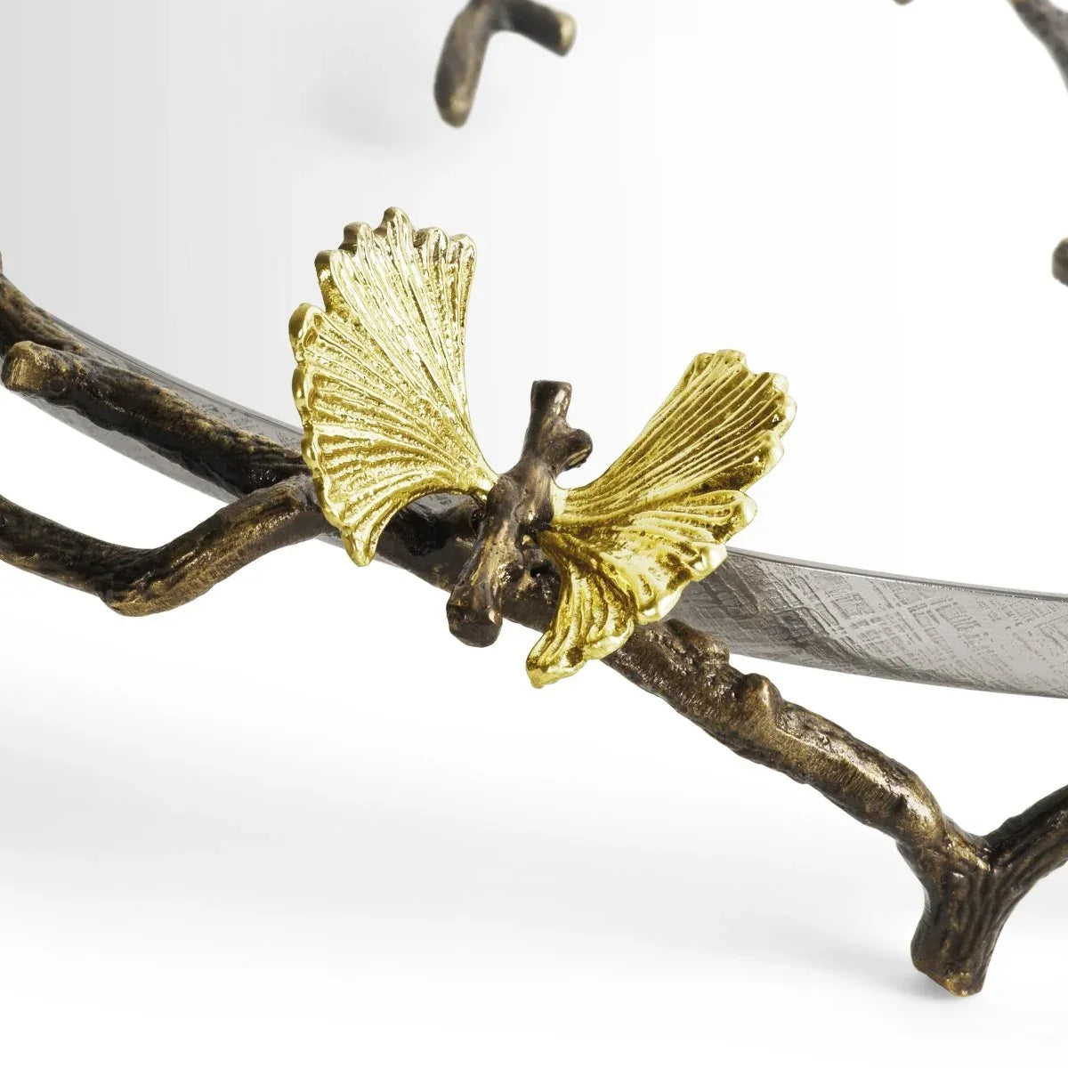 Michael Aram Butterfly Ginkgo Glass Platter