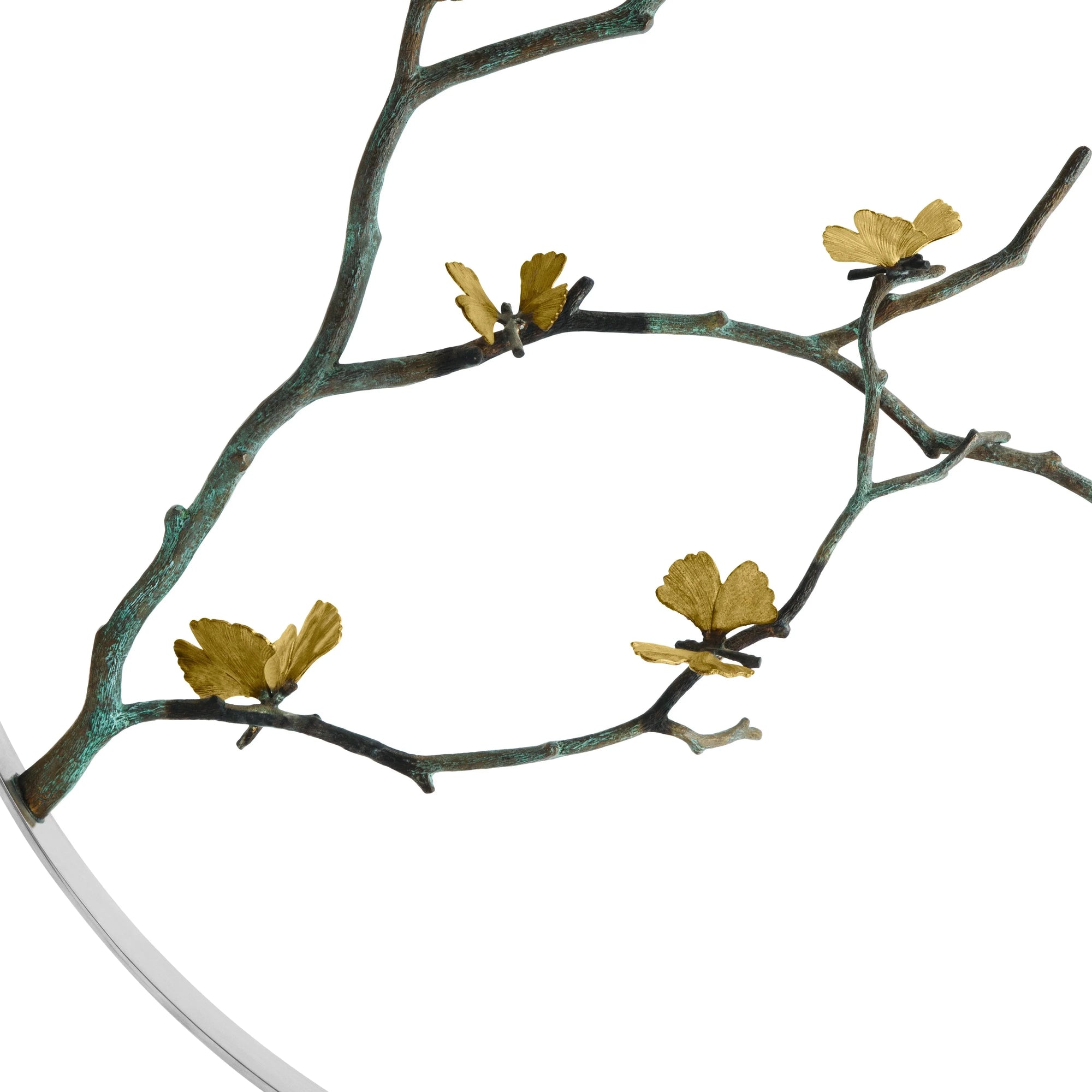 Michael Aram Butterfly Ginkgo Moon Gate Sculpture