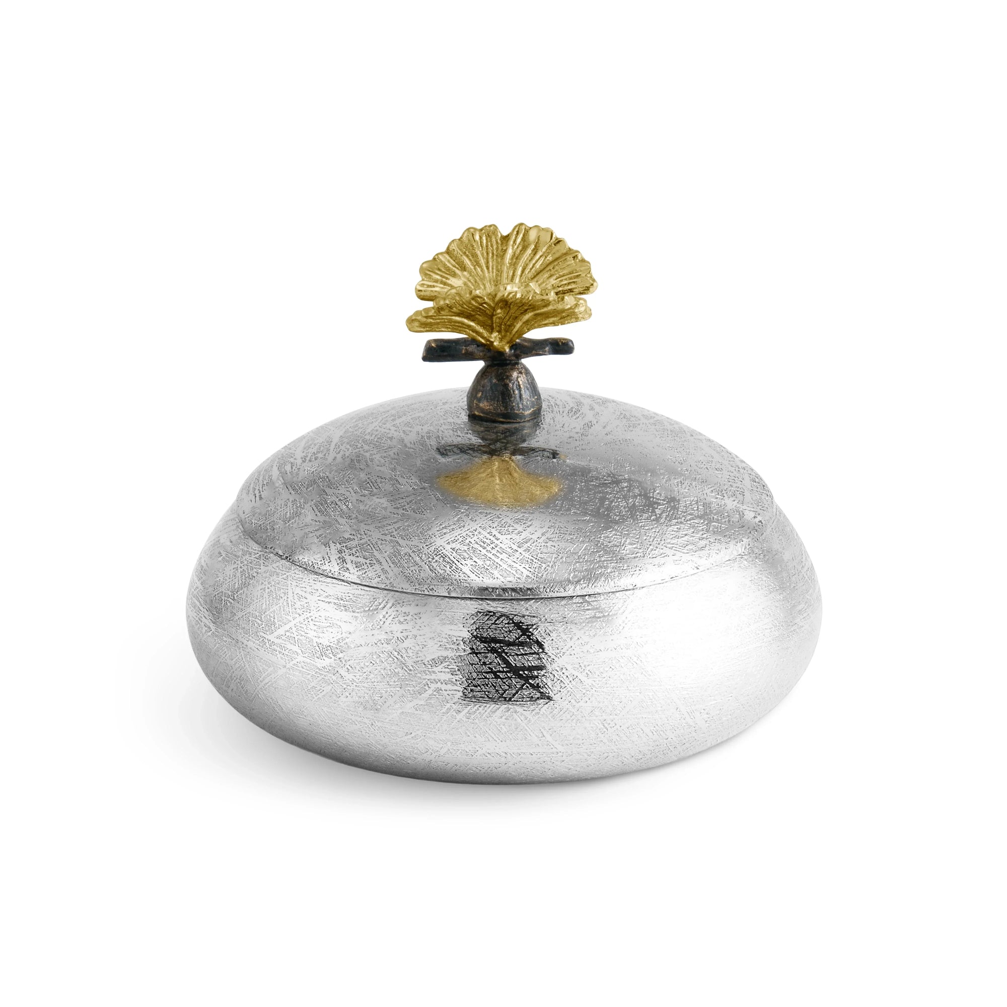 Michael Aram Butterfly Ginkgo Round Trinket Box