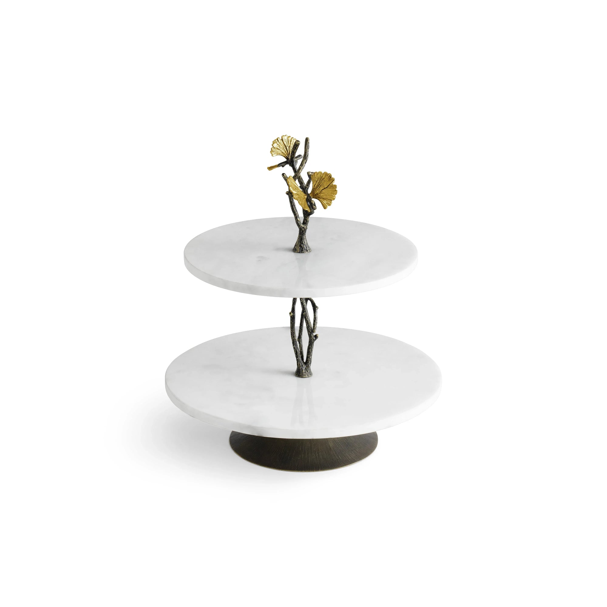 Michael Aram Butterfly Ginkgo Small Marble Etagere
