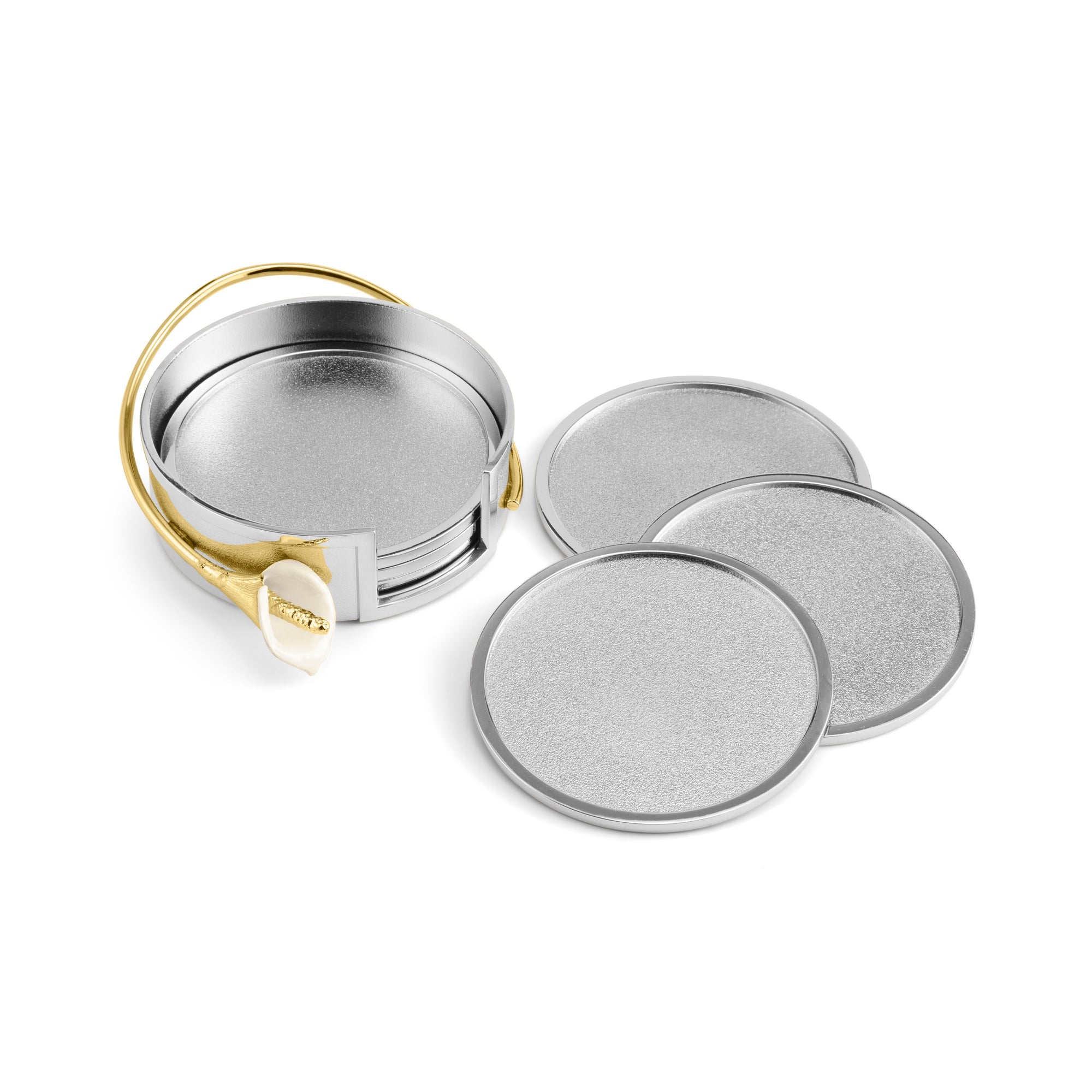 Michael Aram Calla Lily Coaster Set