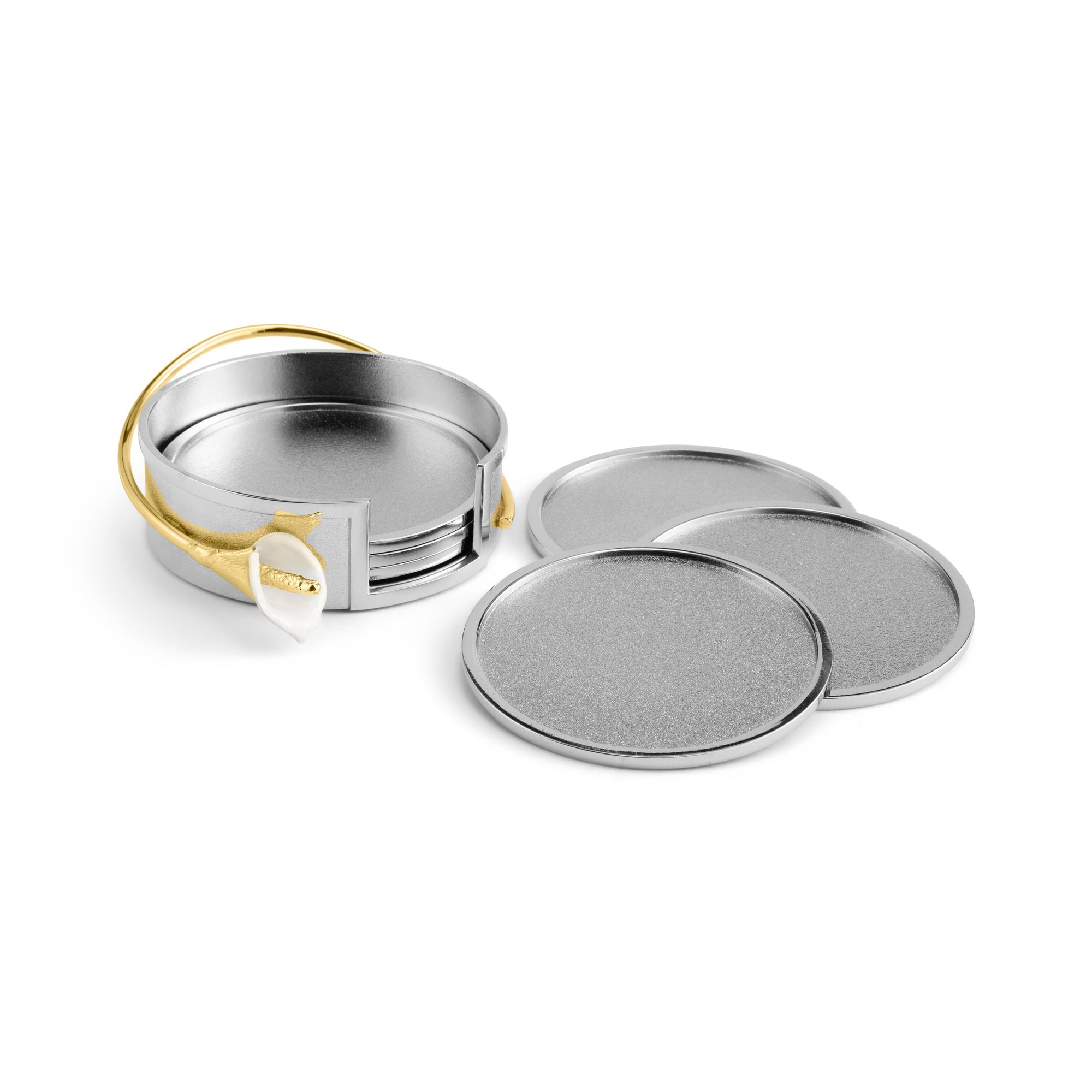 Michael Aram Calla Lily Coaster Set