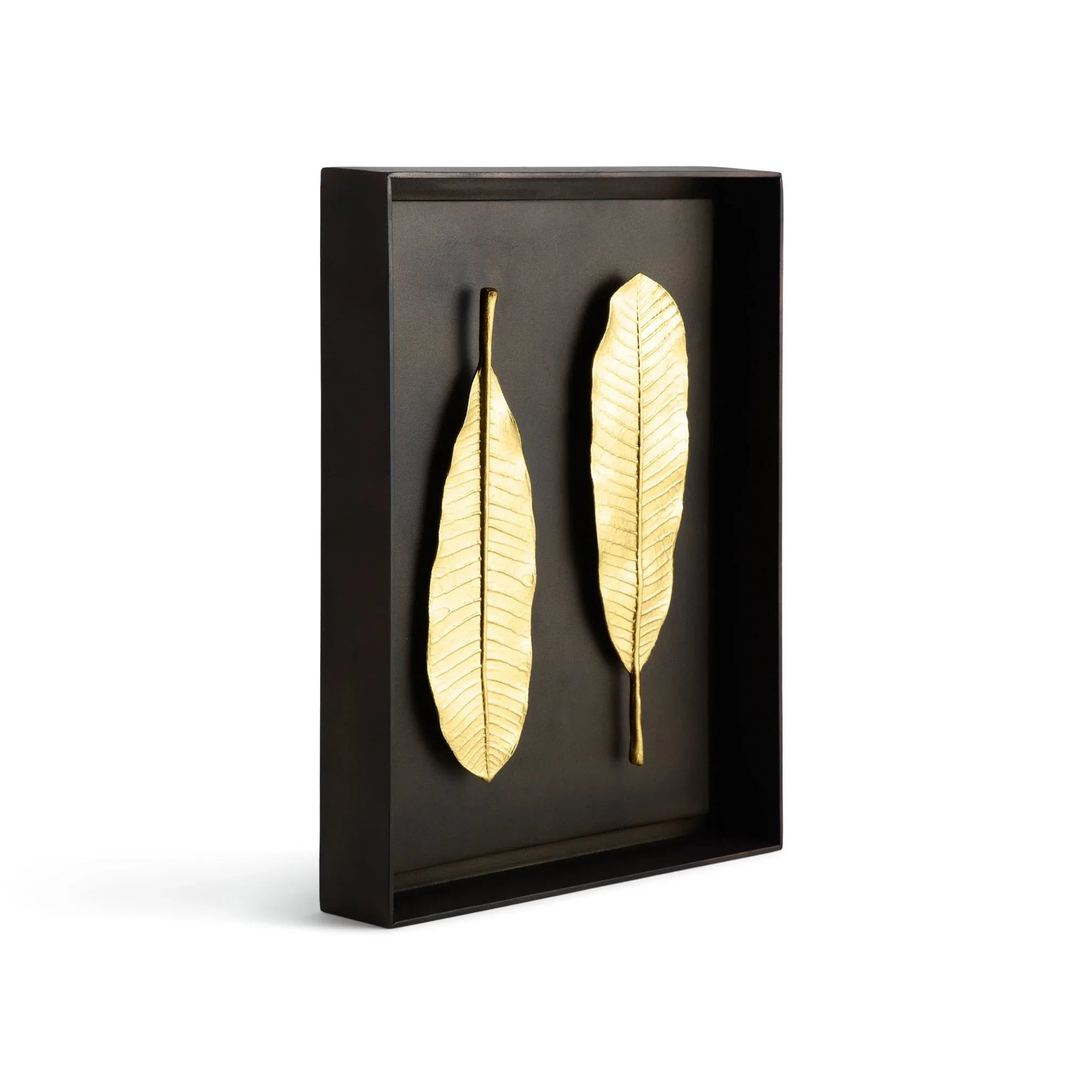Michael Aram Champa Leaf Shadow Box