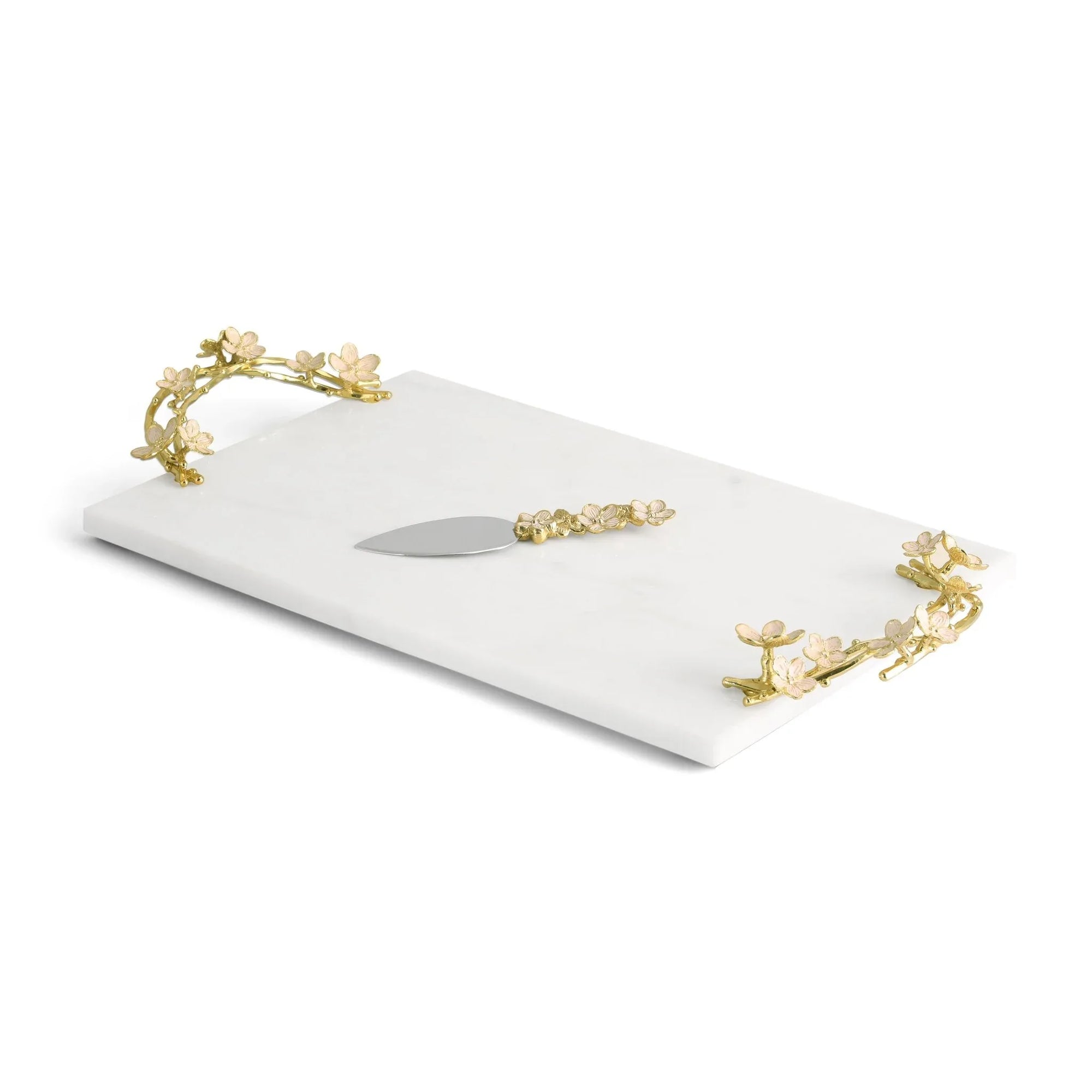 Michael Aram Cherry Blossom Cheese Board w/ Spreader