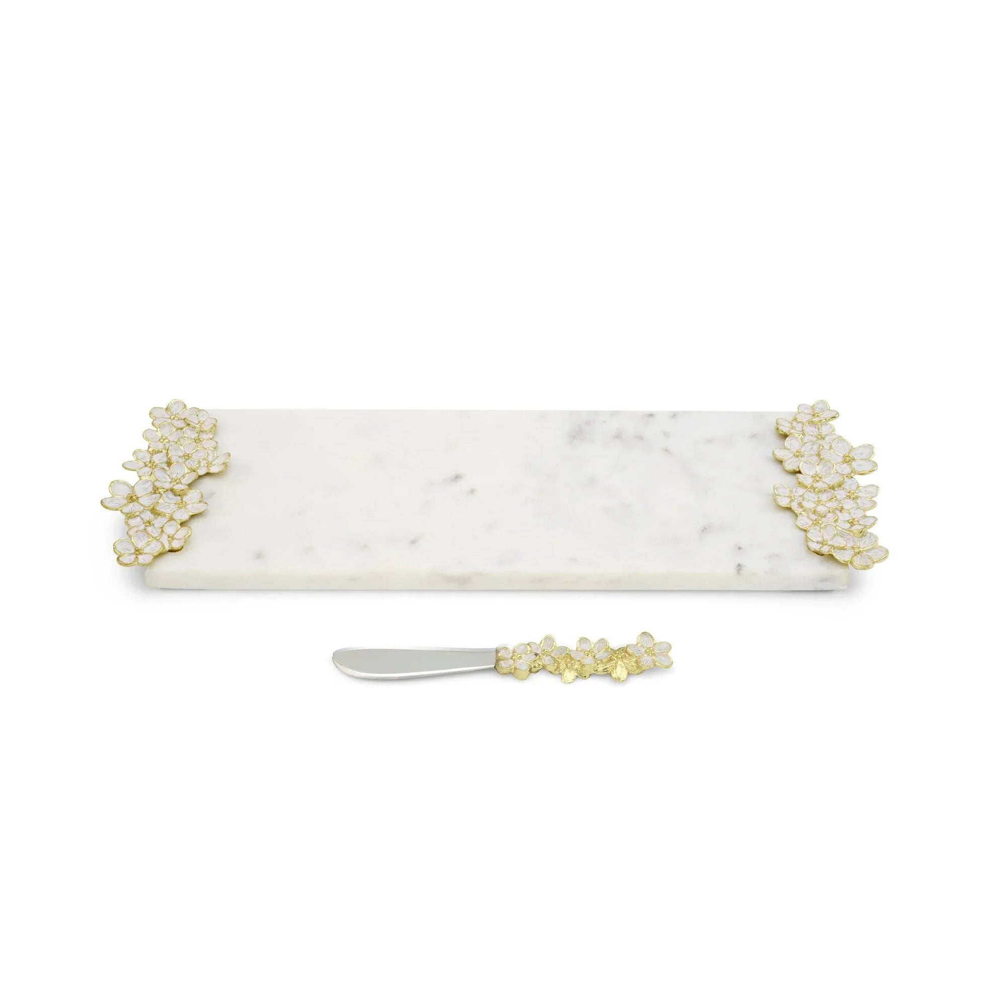 Michael Aram Cherry Blossom Small Cheese Board w/ Knife
