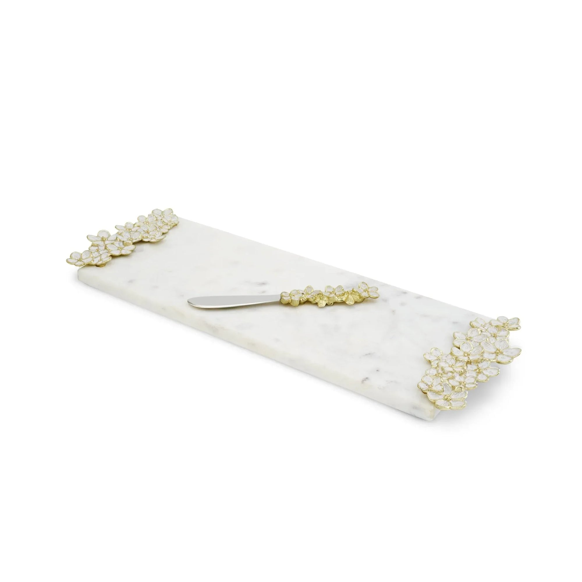 Michael Aram Cherry Blossom Small Cheese Board w/ Knife
